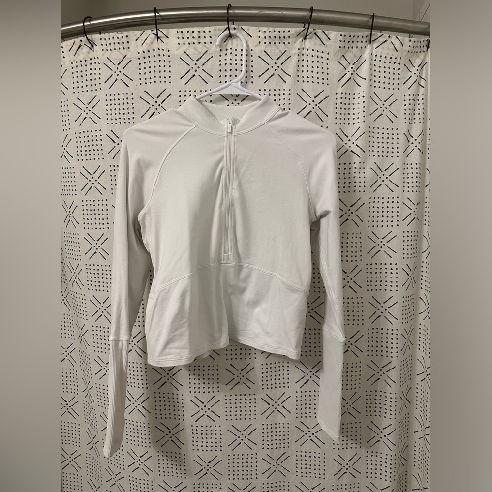 Lululemon It's Rulu Cropped Half Zip
